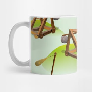 Trebuchet Pattern Mug